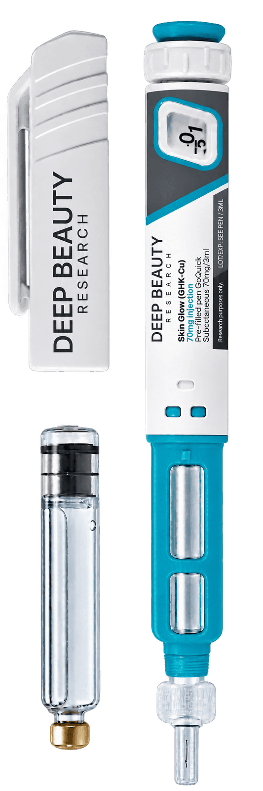 GHK-Cu Skin Glow penna 70 mg
